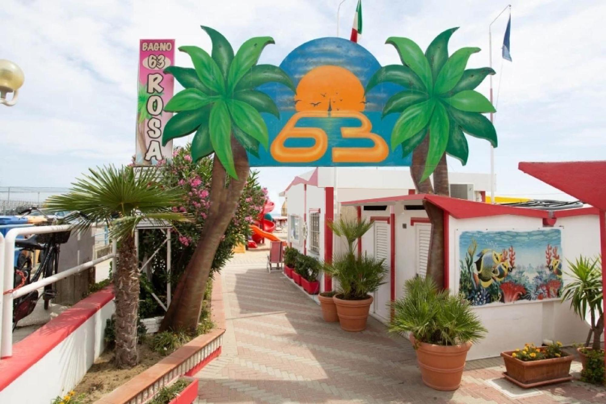 Hotel Donati Rimini Esterno foto